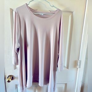 2X Calvin Klein light pink tunic